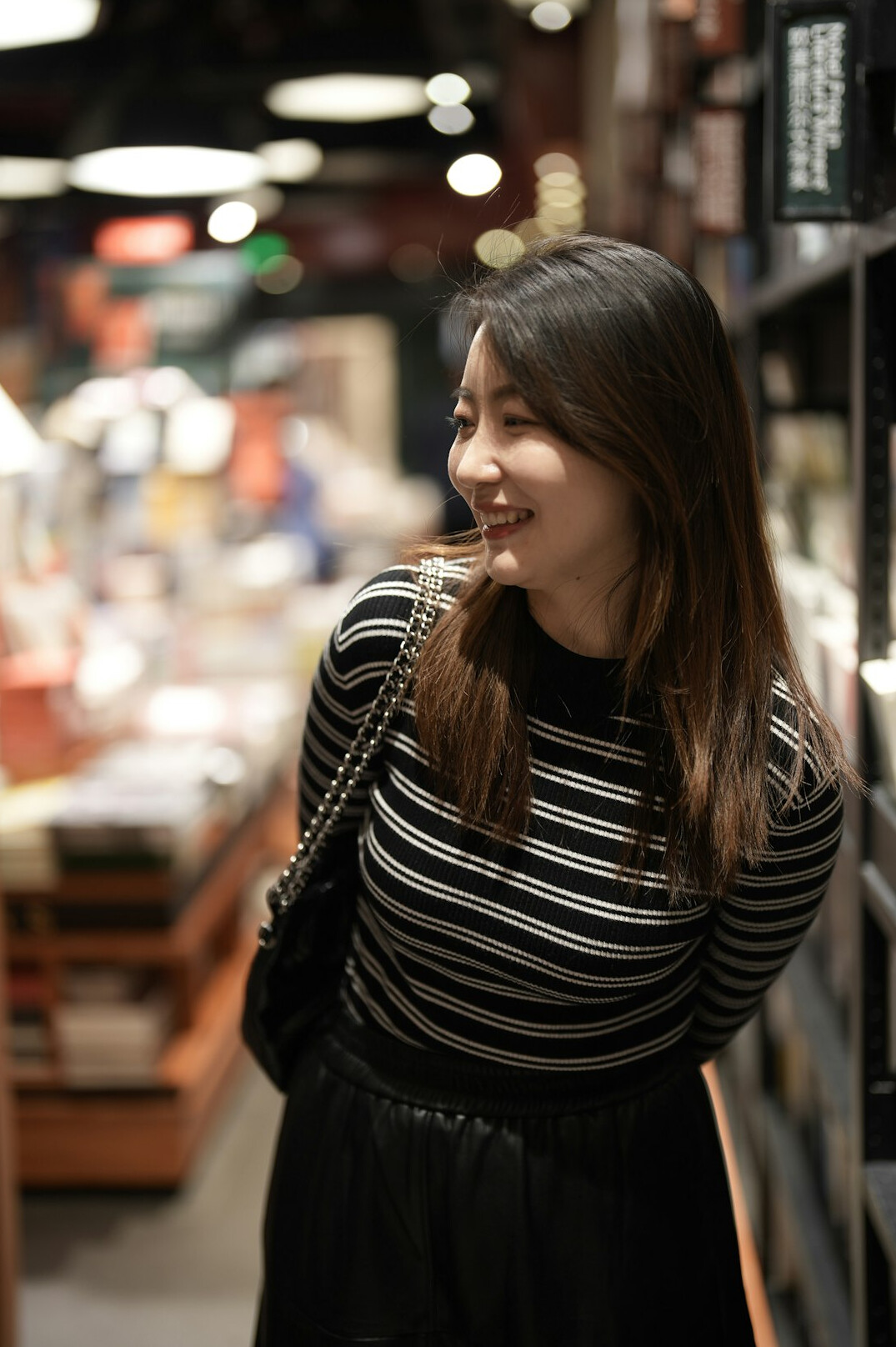 Portrait of a Japanese female editor smiling